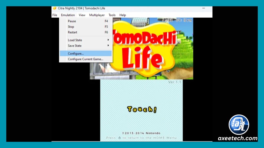 How to Import Images and Miis in Tomodachi Life: The 2026 Living the Dream Edition 6 Citra emulator configuration window with Camera Image Source set to Still Image.