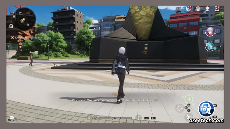 Neverness to Everness NTE Hethereau city open world gameplay. 
