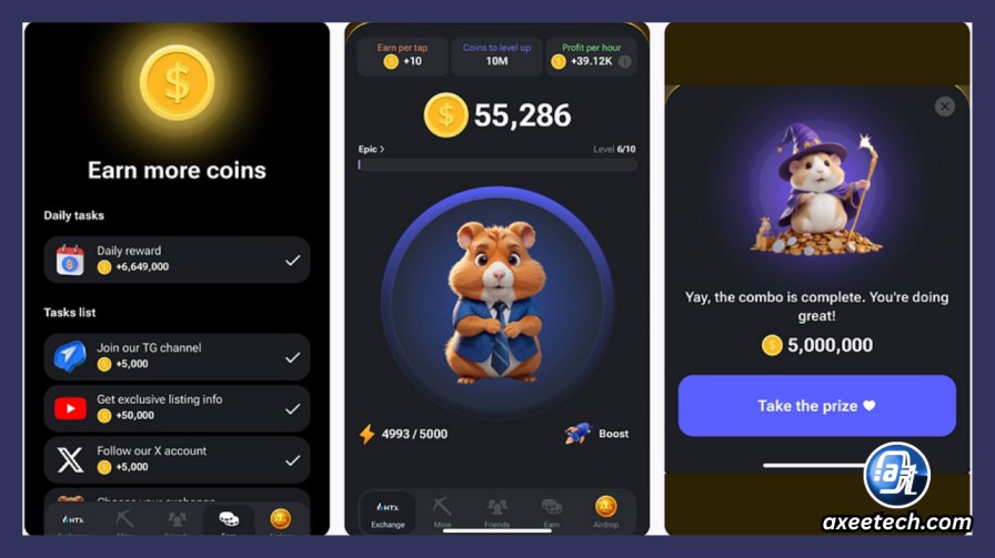 Telegram tap to earn crypto games list earn money Notcoin Hamster Kombat TapSwap Blum Catizen DOGS 2026. 