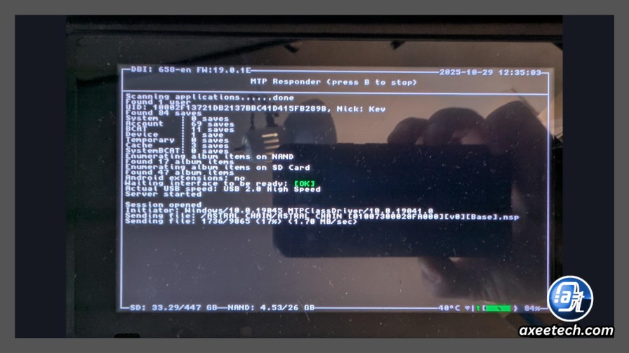 DBI Installer MTP USB method for Tomodachi Life NSP. 