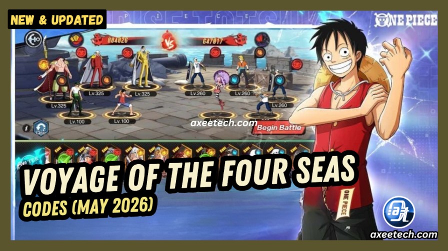 Voyage of the Four Seas codes May 2026 active working complete list. 