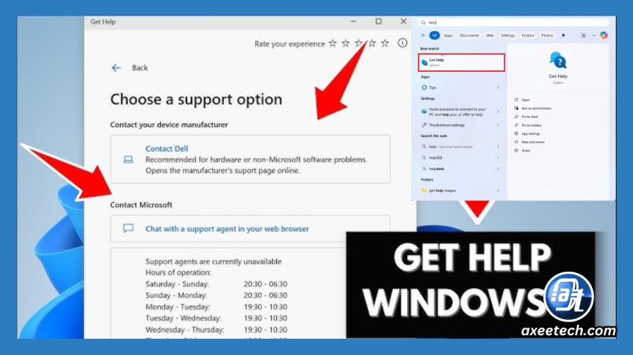 How to Get Help in Windows 11 and 10: 11 Methods That Actually Work (2026) 6 Windows 11 Get Help app contact support live agent talk to agent.