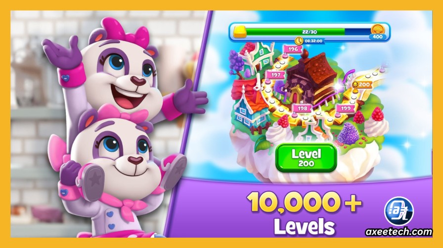 Player completing Cookie Jam Buzzwords session on mobile phone