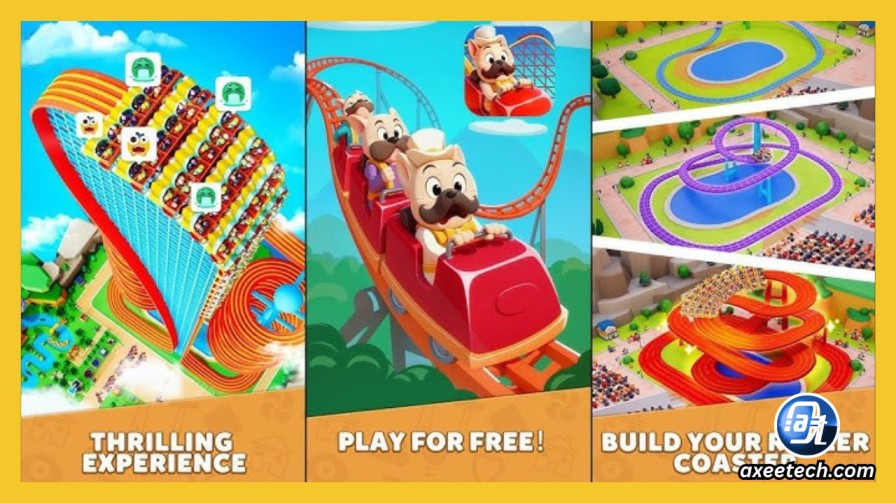 Carnival Tycoon idle game theme park with rides and Ferris wheel