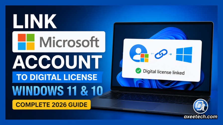 Link Microsoft Account to Digital License in Windows 11-10 The complete 2026 guide