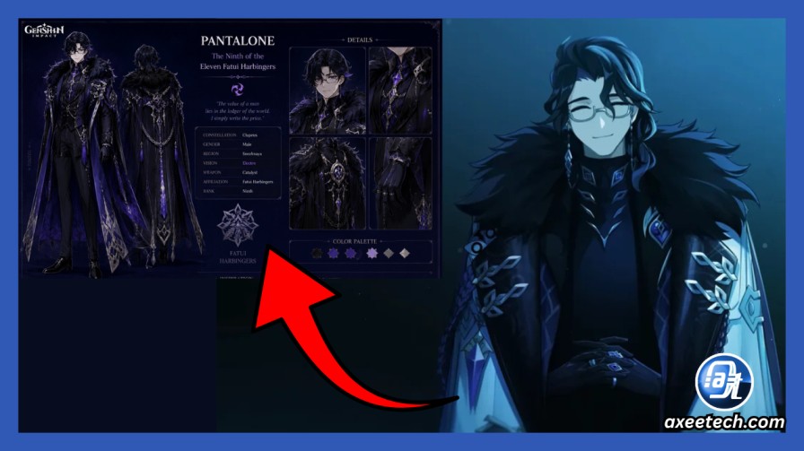 Genshin Impact 7.x Tsaritsa and Snezhnaya Leaks: Everything Confirmed and Rumored 7 Pantalone ninth Fatui Harbinger leaked design Genshin Impact