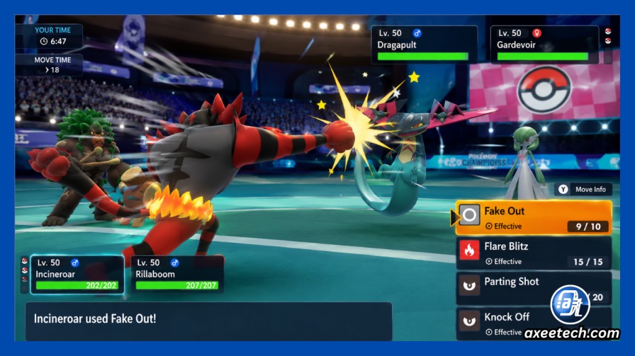 Pokemon Champions Tier List: Best Pokemon and Champions Ranked (2026) 4 Incineroar using Fake Out in Pokemon Champions Doubles battle