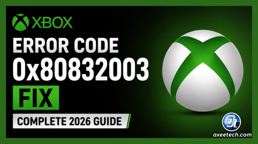 Xbox error code 0x80832003 fix complete 2026 guide for console and PC