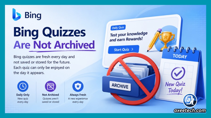 Bing British Rock Quiz: What It Really Is, Plus Genuine Trivia 3 Illustration showing Bing quizzes are not archived