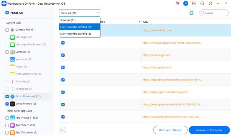 How to Recover Deleted WhatsApp Messages on iPhone 6 image 4