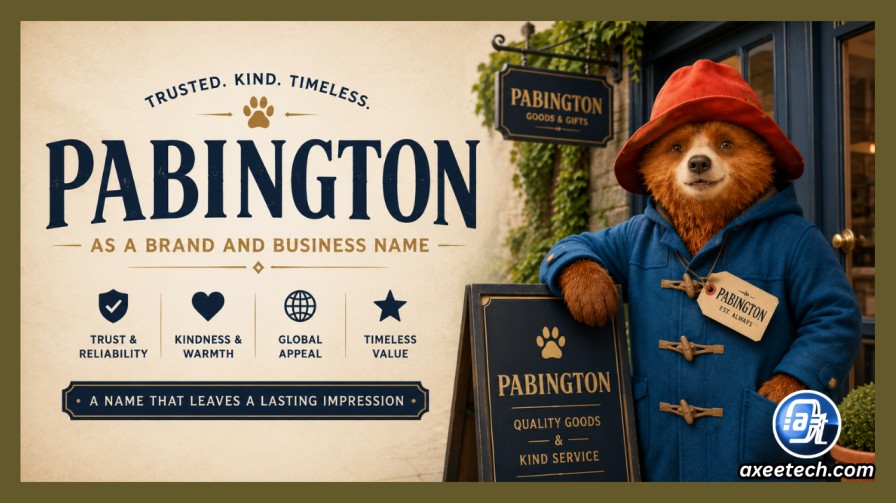 Pabington as a brand and business name