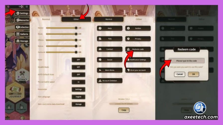 NU Carnival Codes Today: Active Gift Codes, Rewards & Redemption Guide (Updated) 3 Mobile redemption center interface in NU Carnival