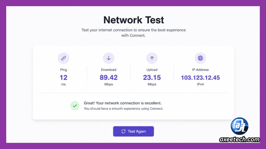 connect.wewillwrite.com network test page 