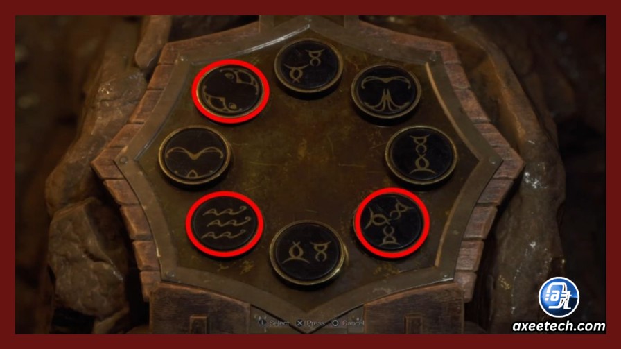Resident Evil 4 Remake Church Insignia Key puzzle