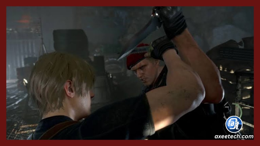 Resident Evil 4 Remake parry mechanic knife combat