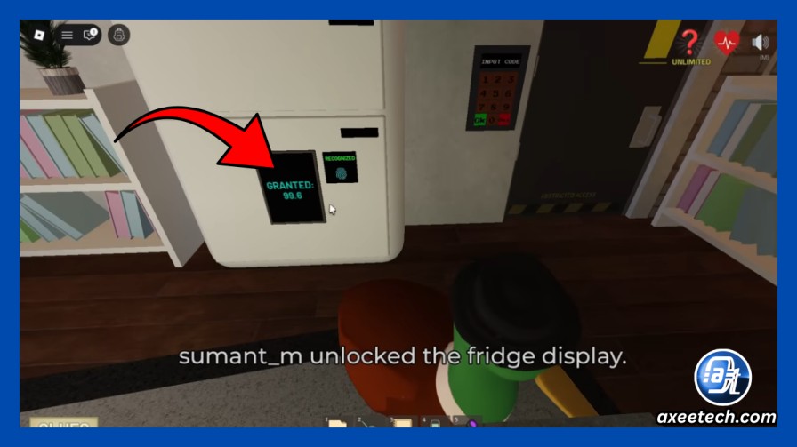Detective Duck: The Suburbs Walkthrough (Full Guide) 4 Fridge display showing 99.6 in Detective Duck Suburbs