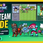 Starter selection screen showing Galarian Zigzagoon, Timburr, and Gothita