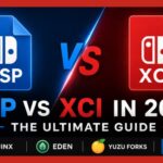 NSP and XCI file icons on Switch dock