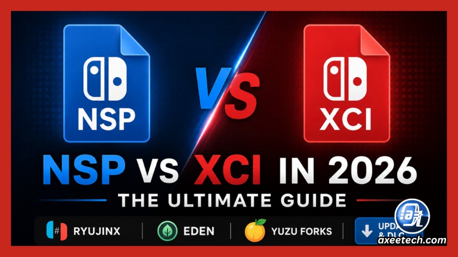 NSP and XCI file icons on Switch dock

