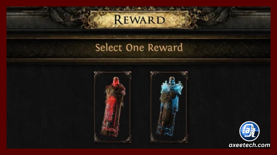 PoE 2 Shark Fin Guide: Where to Use, Kaimana Locations & Best Rewards (Patch 0.5+) 4 Kaimana reward selection window showing Kaom's Lesson and Rakiata's Lesson.
