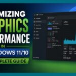 Task Manager showing GPU and CPU usage graphs
