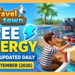 Travel Town free energy links daily updated