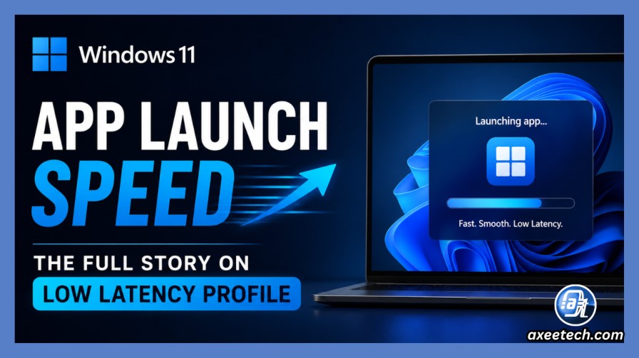 Windows 11 Low Latency Profile app launch speed overview 