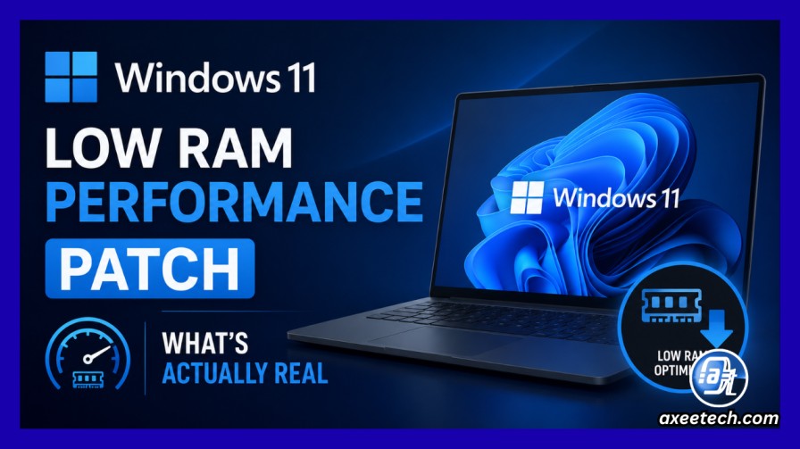 Windows 11 Low RAM Performance Patch, RAM usage performance update overview 