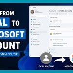 Windows Accounts settings page showing sign-in options