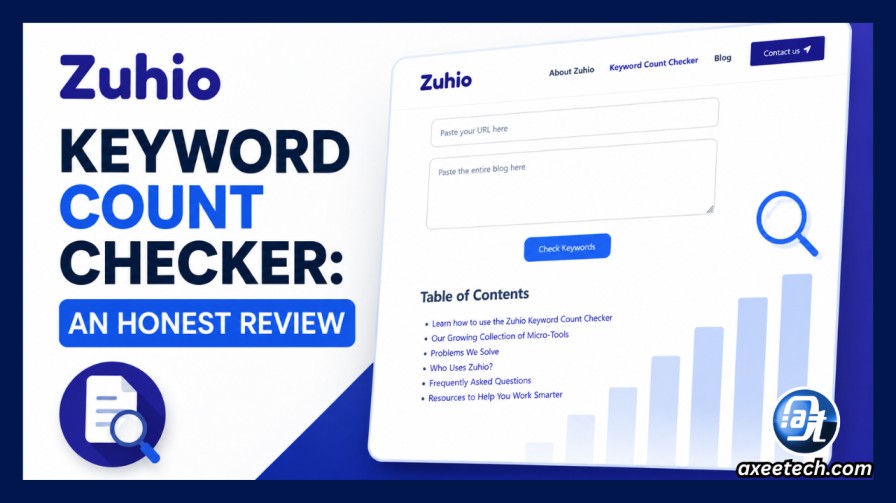 Zuhio Keyword Count Checker tool interface 