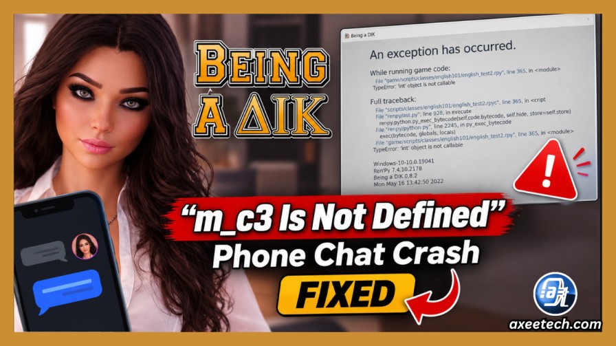 Being a DIK m_c3 Is Not Defined