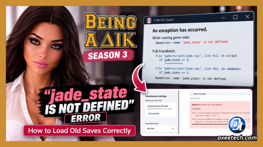 Being a DIK Season 3 “jade_state Is Not Defined” Error: How to Load Old Saves Correctly 1 Being a DIK jade_state is not defined error