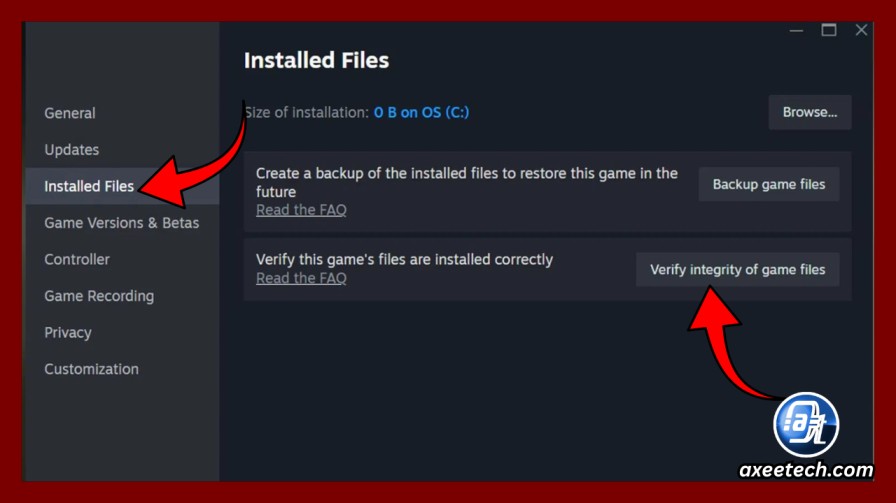 Verifying integrity of game files in Steam for PoE2