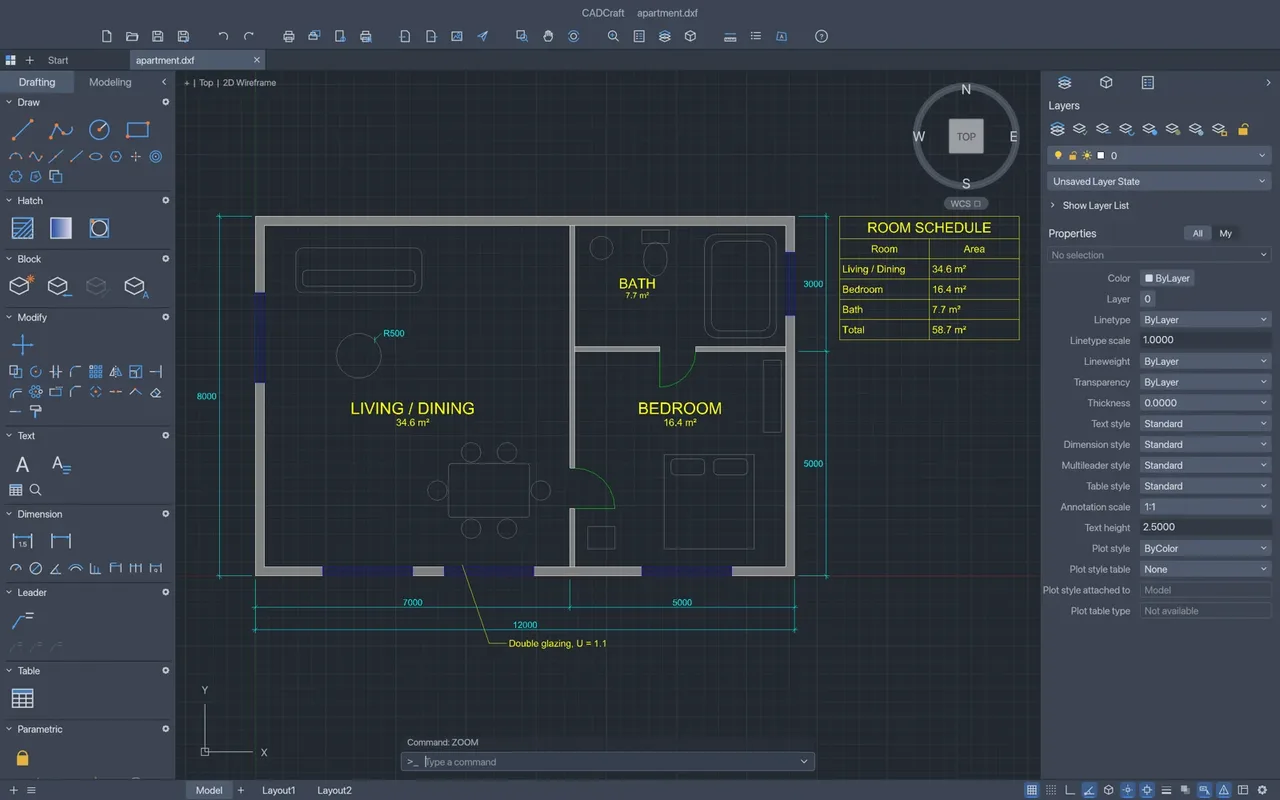 ArtCraft Review: 12 Free Adobe & Microsoft Office Alternatives (Launcher + Download Guide) 17 CADCraft interface screenshot from ArtCraft
